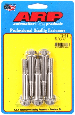 543FDE5D-D4C3-EF7D-3BCB-14531E853883 M10 x 1.50 x 65 12pt SS bolts (5pcs) - Image 1