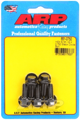 5441683C-5B8A-20AE-CCF3-77FED29FEB25 "5/16""-18 X 0.750 hex black oxide bolts" (5pcs) - Image 1