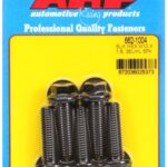 M10 x 1.50 x 35 hex black oxide bolts (5pcs)