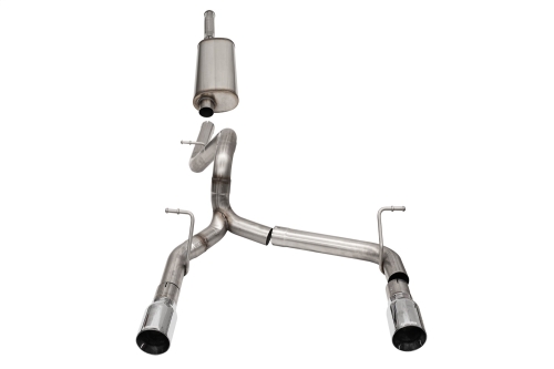 55B5D1E5-91A1-98F1-267F-1FD7E49C5866 Corsa Cat-Back 2.75" Dual Rear Dual Outlet 4" Wrangler 07-18 - Image 1