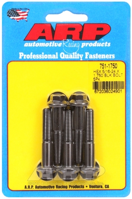 5675CFFA-0E99-07E2-DB31-99E4424F0607 "5/16""-24 x 1.750 hex black oxide bolts" (5pcs) - Image 1