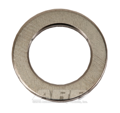 56AE8780-4629-12F7-EB83-484BFDD0C109 "M10ID .630"OD .075"TH SS chamfer washer (1pcs) - Image 1