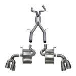 Corsa Cat-Back 3.0" Dual Rear Twin 4.0" Camaro 6.2 16-23
