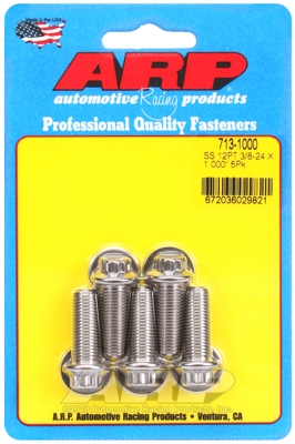 583B14E4-3604-DAAB-3D36-D1C9956D1C04 "3/8""-24 x 1.000 12pt SS bolts" (5pcs) - Image 1