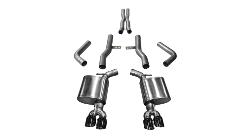 59C6A7D3-4440-69E2-271E-A2D86CDAC606 Corsa Cat-Back 2.75 Dual Rear Twin 3.5" Challenger 5.7 17-22 - Image 1