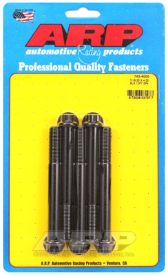 5AF36BFE-7243-A0FD-F4FC-924D96D69600 "7/16""-20 x 4.000 12pt black oxide bolts" (5pcs) - Image 1