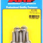 "5/16""-18 x 1.000 12pt SS bolts" (5pcs)