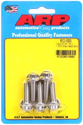 5B8EB1A7-9FEF-0506-F5A2-7E0273EF8A59 "5/16""-18 x 1.000 12pt SS bolts" (5pcs) - Image 1