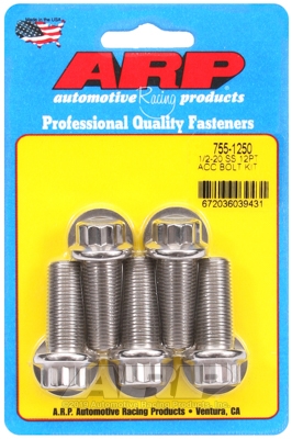 5BD65AFD-923D-8D76-B96C-618C000876F4 ARP Bolt Kit 1/2-20 x 1.250 SS 12PT - Image 1