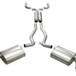 Corsa Cat-Back 2.5" Dual Rear Single 4" Camaro 3.6 10-15