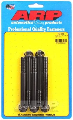 5EE0D155-E9B7-F430-A950-4CD8CED071B8 "7/16""-20 x 4.000 hex black oxide bolts" (5pcs) - Image 1