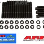 "BB Chevy Dart Big ""M"" 4-bolt cast iron caps stud kit"