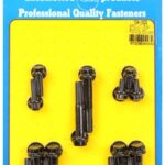ARP Timing Cover Bolt Kit Chevy SB LT1 6.2L Black 12PT