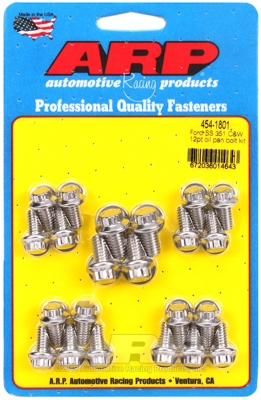 60AC92CB-4B13-4359-E7B2-32374008C8EC Ford SS 351C & W 12pt oil pan bolt kit - Image 1