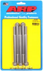 "3/8""-16 x 5.000 12pt SS bolts" (5pcs) - Image 2