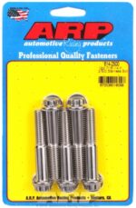 "7/16""-14 X 2.500 12pt 1/2 wrenching SS bolts" (5pcs) - Image 2