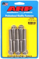 "7/16""-14 X 2.750 12pt 1/2 wrenching SS bolts" (5pcs) - Image 2
