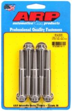 "7/16""-14 X 3.000 12pt 1/2 wrenching SS bolts" (5pcs) - Image 2