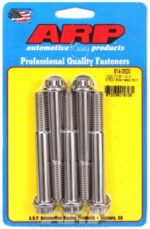 "7/16""-14 X 3.500 12pt 1/2 wrenching SS bolts" (5pcs) - Image 2