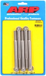"7/16""-14 X 4.750 12pt 1/2 wrenching SS bolts" (5pcs) - Image 2