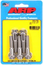 "3/8""-16 x 1.750 12pt 7/16 wrenching SS bolts" (5pcs) - Image 2