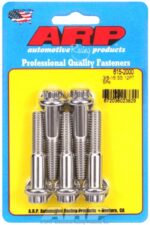 "3/8""-16 x 2.000 12pt 7/16 wrenching SS bolts" (5pcs) - Image 2