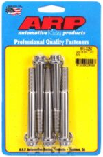 "3/8""-16 x 3.250 12pt 7/16 wrenching SS bolts" (5pcs) - Image 2