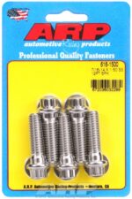 "7/16""-14 X 1.500 12pt SS bolts" (5pcs) - Image 2