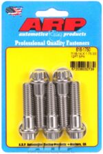 "7/16""-14 X 1.750 12pt SS bolts" (5pcs) - Image 2