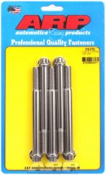 "7/16""-14 X 4.750 12pt SS bolts" (5pcs) - Image 2