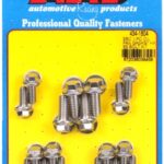 ARP Oil Pan Bolt Kit Chevy SB SS Hex