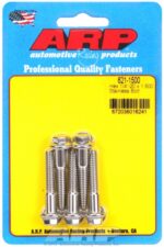 "1/4""-20 x 1.500 hex SS bolts" (5pcs) - Image 2