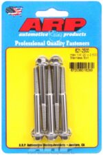 "1/4""-20 x 2.500 hex SS bolts" (5pcs) - Image 2