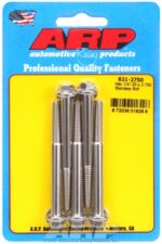 "1/4""-20 x 2.750 hex SS bolts" (5pcs) - Image 2