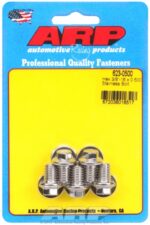"3/8""-16 x 0.500 hex SS bolts" (5pcs) - Image 2