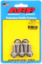 "3/8""-16 x 0.750 hex SS bolts" (5pcs) - Image 2