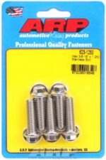 "3/8""-16 x 1.250 hex SS bolts" (5pcs) - Image 2