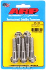 "3/8""-16 x 1.750 hex SS bolts" (5pcs) - Image 2