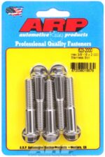 "3/8""-16 x 2.000 hex SS bolts" (5pcs) - Image 2