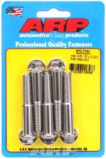"3/8""-16 x 2.250 hex SS bolts" (5pcs) - Image 2