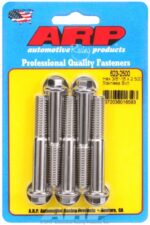 "3/8""-16 x 2.500 hex SS bolts" (5pcs) - Image 2