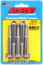 "3/8""-16 x 2.750 hex SS bolts" (5pcs) - Image 2