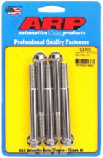 "3/8""-16 x 3.500 hex SS bolts" (5pcs) - Image 2