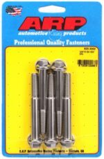 "3/8""-16 x 3.000 hex 7/16 wrenching SS bolts" (5pcs) - Image 2