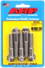 "7/16""-14 X 2.000 hex SS bolts" (5pcs) - Image 2