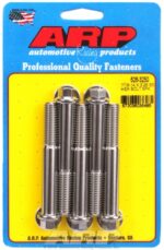 "7/16""-14 X 3.250 hex SS bolts" (5pcs) - Image 2