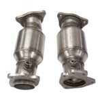 Corsa High Flow Cat Pipes Corvette C8 6.2