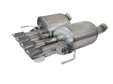 Corsa Valve-Back w Dual Mode NPP 2.75" Dual Rear Quad 4.5"