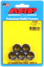 "1/2""-13 black coarse hex nut kit" (5pcs)