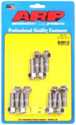 "SB Chevy 3/8"" hex SS header stud kit"